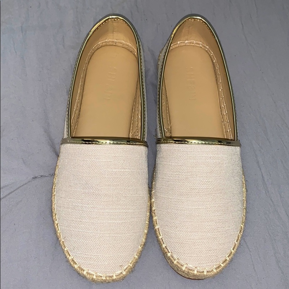 New, never worn Espadrille flats